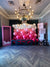Panou baloane roz + cutie Barbie lansare #DesignMe