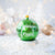 Glob personalizat Crăciun fericit, verde