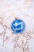 Glob personalizat Crăciun fericit, albastru